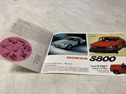 TEST - Honda N600 S800 racing coupé (Catalogues pièces détachées auto)